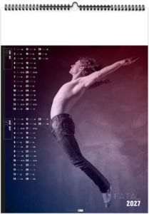 Calendrier illustré publicitaire Fatal 2027 4