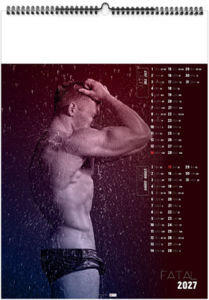 Calendrier illustré publicitaire Fatal 2027 5