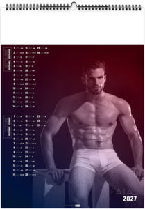 Calendrier illustré publicitaire Fatal 2027 6