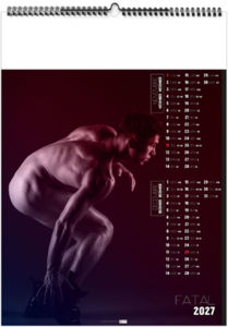 Calendrier illustré publicitaire Fatal 2027 7