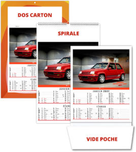 Calendrier illustré publicitaire Gilles 2027