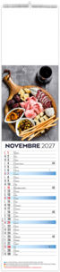 Calendrier illustré publicitaire Goûts 2027 10