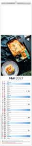 Calendrier illustré publicitaire Goûts 2027 4