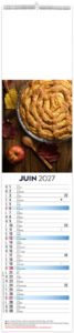 Calendrier illustré publicitaire Goûts 2027 5