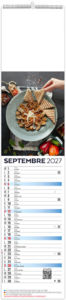 Calendrier illustré publicitaire Goûts 2027 8