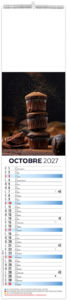 Calendrier illustré publicitaire Goûts 2027 9