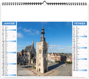Calendrier illustré publicitaire Héritage 2027 7