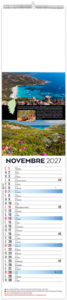 Calendrier illustré publicitaire Île 2027 10