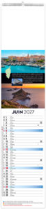 Calendrier illustré publicitaire Île 2027 5