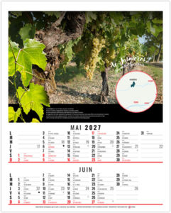 Calendrier illustré publicitaire Louis 2027 3