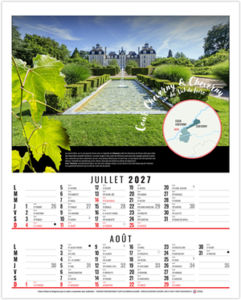 Calendrier illustré publicitaire Louis 2027 4