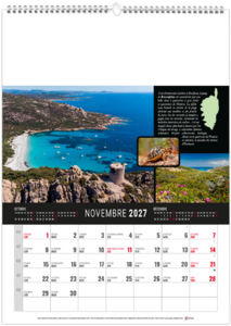 Calendrier illustré publicitaire Maquis 2027 10
