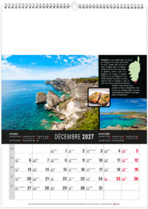Calendrier illustré publicitaire Maquis 2027 11