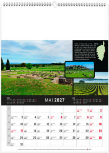 Calendrier illustré publicitaire Maquis 2027 4