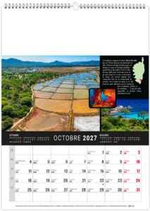 Calendrier illustré publicitaire Maquis 2027 9