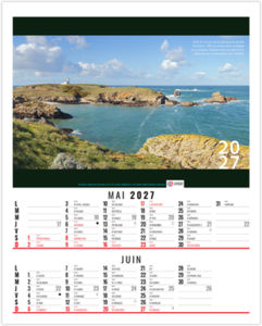 Calendrier illustré publicitaire Matisse 2027 3