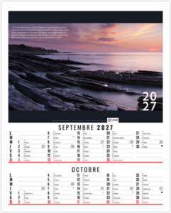 Calendrier illustré publicitaire Matisse 2027 5
