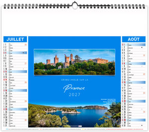 Calendrier illustré publicitaire Panorama 2027 10