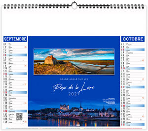 Calendrier illustré publicitaire Panorama 2027 11