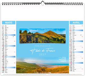 Calendrier illustré publicitaire Panorama 2027 8