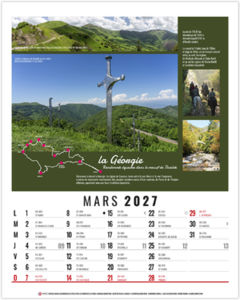 Calendrier illustré publicitaire Romain 2027 3