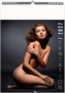 Calendrier illustré publicitaire Tentation 2027 1
