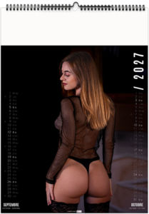 Calendrier illustré publicitaire Tentation 2027 6