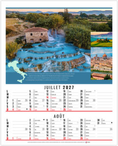 Calendrier illustré publicitaire Théo 2027 4