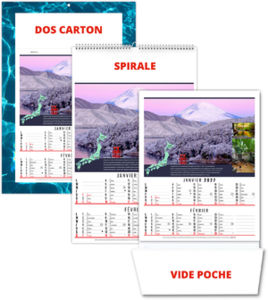 Calendrier illustré publicitaire Théo 2027