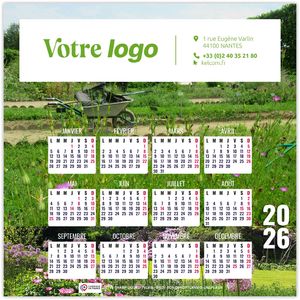Calendrier mag jardin 2026 2