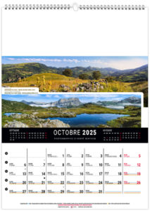 Calendrier mural france panoramique 2026 9