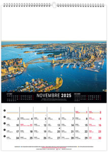Calendrier mural mégalopolis 2026 10