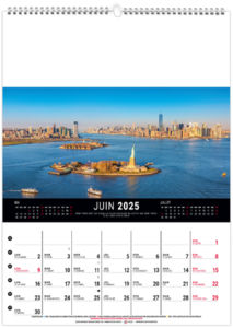 Calendrier mural mégalopolis 2026 5