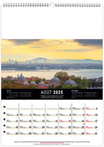 Calendrier mural mégalopolis 2026 7