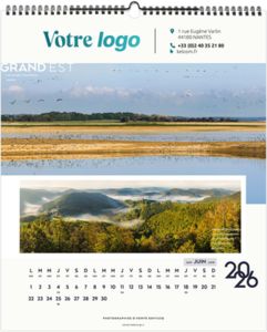 Calendrier personnalisable la france panoramique 2026 6