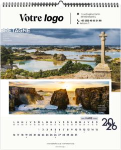 Calendrier personnalisable la france panoramique 2026 8