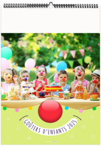 Calendrier personnalisable gouters d'enfants 2026 1