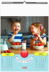 Calendrier personnalisable gouters d'enfants 2026 4