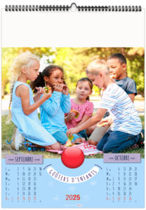 Calendrier personnalisable gouters d'enfants 2026 7