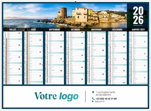 Calendrier personnalisable liberté corse 2026 2