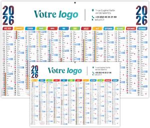 Calendrier personnalisable maximilien 2026