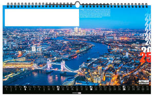 Calendrier personnalisable mégalopolis 2026 12