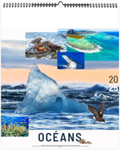 Calendrier personnalisable océans 2026 2