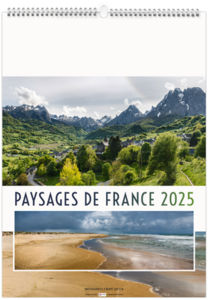 Calendrier personnalisable paysages de france 2026 1