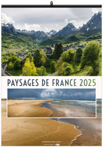 Calendrier personnalisable paysages de france 2026 2