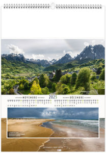 Calendrier personnalisable paysages de france 2026 8