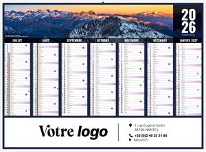 Calendrier personnalisé liberté auvergne 2