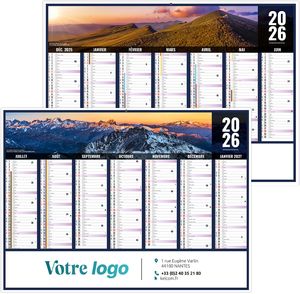 Calendrier personnalisé liberté auvergne