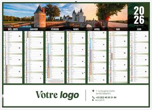 Calendrier personnalisé liberté centre val 1