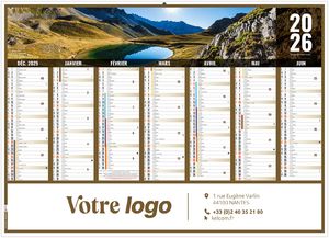 Calendrier personnalisé liberté paca 2026 1